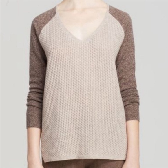Theory | Tarledia HM Lofty 100% Cashmere V-Neck Sweater - Size P/TP (XS) - Picture 1 of 9